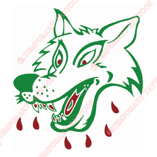 Sudbury Wolves Customize Temporary Tattoos Stickers NO.7395